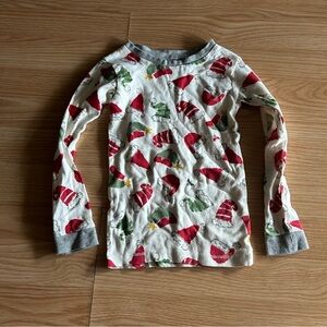 Burt’s Bees Kids Holiday Long Sleeve Top 4T